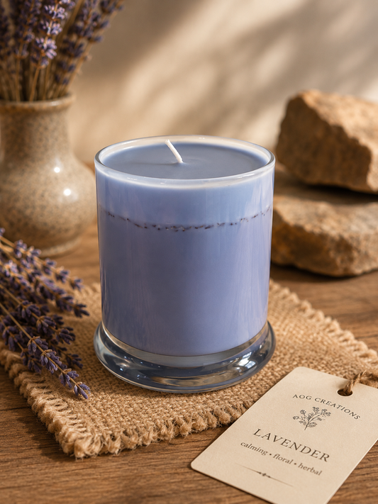 Lovely Lavender Scented Candle